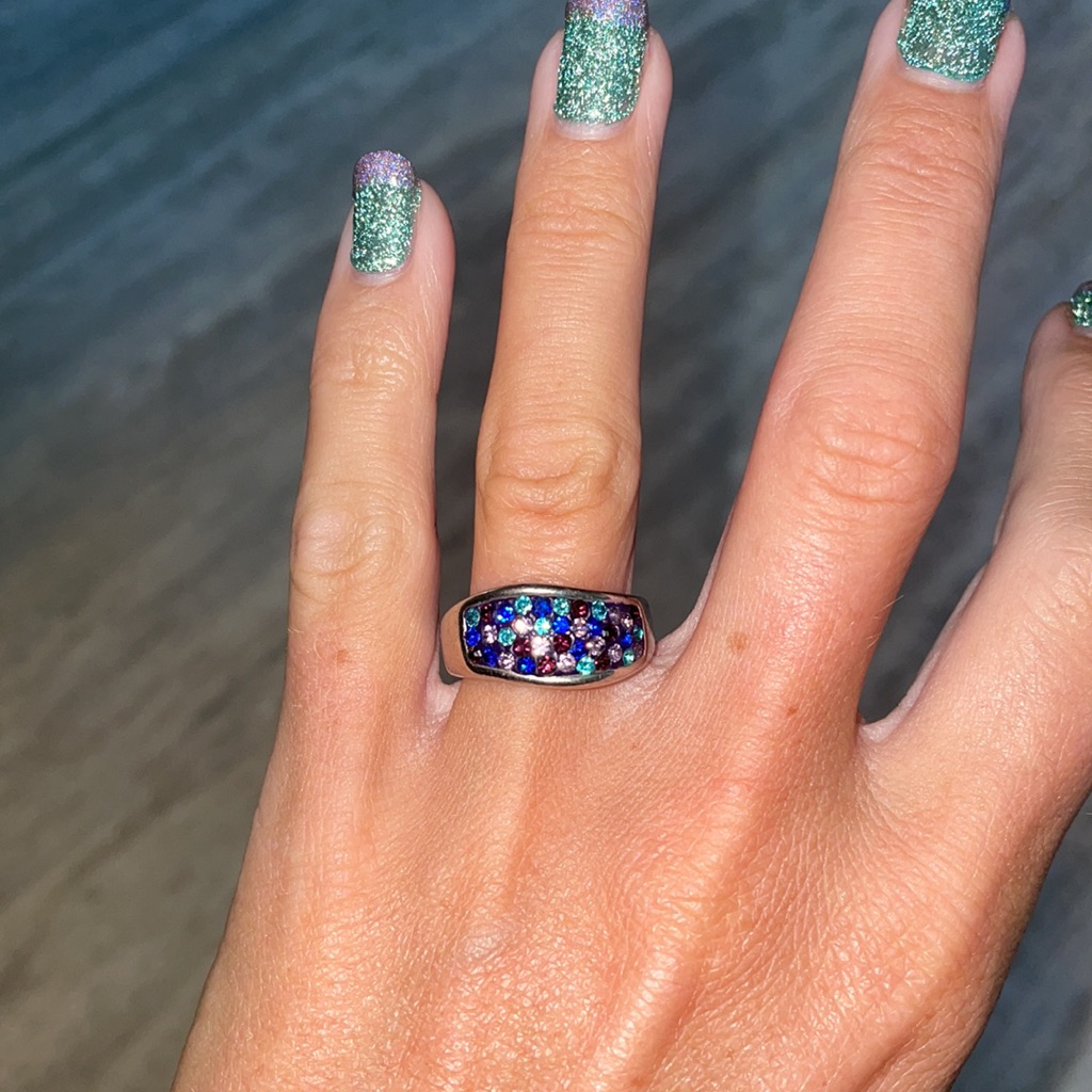 Multi Colored Gemstone Ring